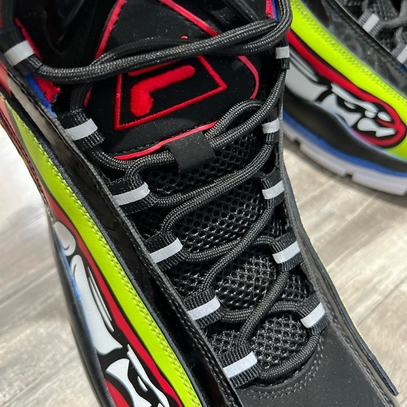 Fila Grant Hill 2 Racing High Top Sneakers Men's 1BM01855-048 Rare size 10,5 - Picture 13 of 13